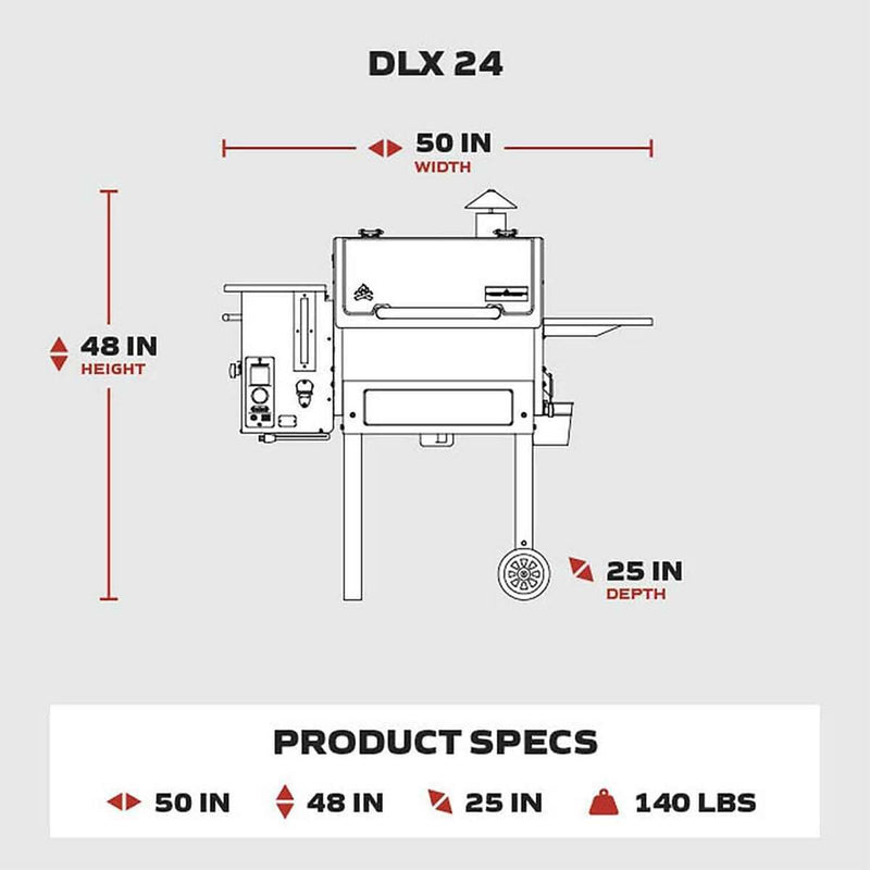 Camp Chef DLX Wifi Pellet Grill and Smoker