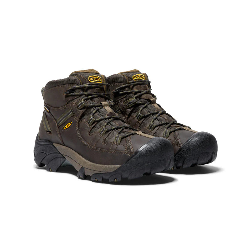 Men's Targhee II Mid Waterproof Hiking Boots | CANTEEN/DARK OLIVE