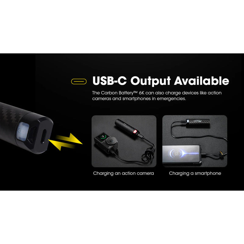 6K mAh Power Supply | Black