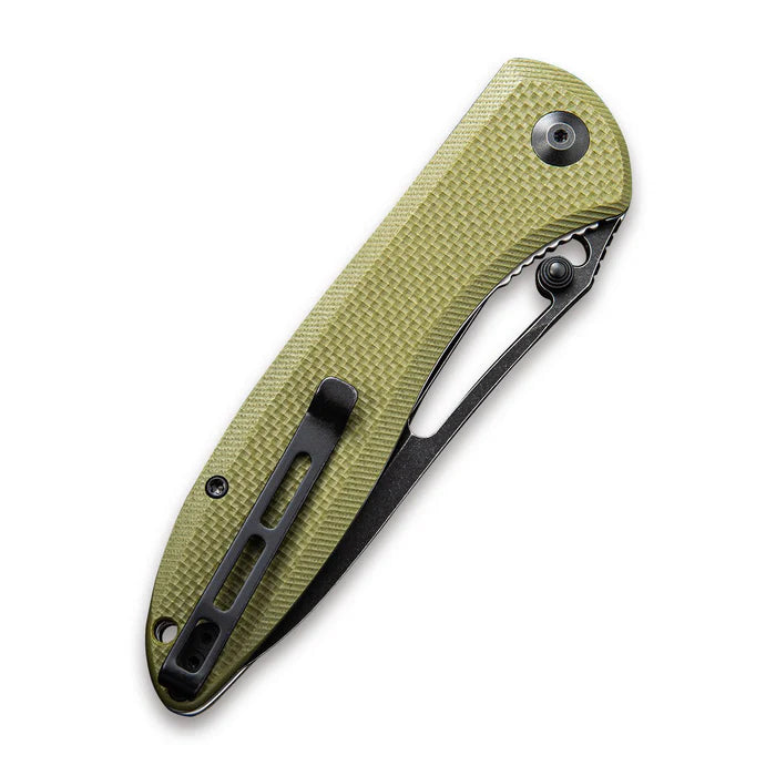 Picaro Thumb Stud & Thumb Hole Knife OD Green G10 Handle