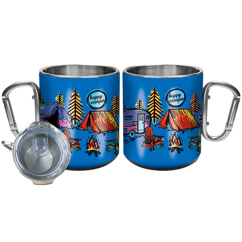 Carabiner Mug | Happy Camper
