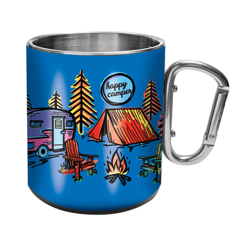 Carabiner Mug | Happy Camper