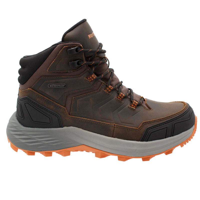 Men's Alpine Ridge Mid Waterproof Hiking Boot | Dark Brown