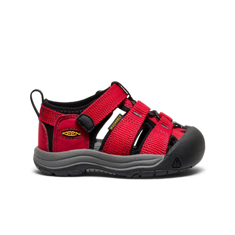 Toddler's Newport H2 Closed Toe Sandal | Ribbon Red Gargoyle
