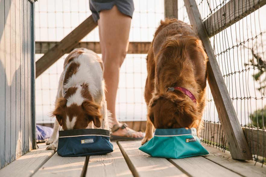 RuffWear Quencher Cinch Top Dog Bowl