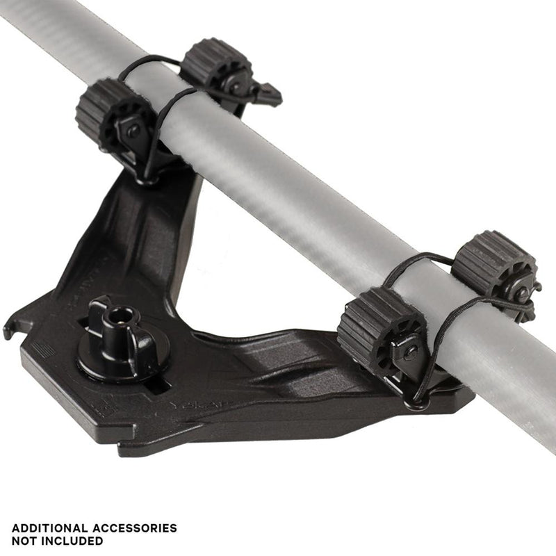 DoubleHeader Dual Rotogrip Paddle Holders | Black