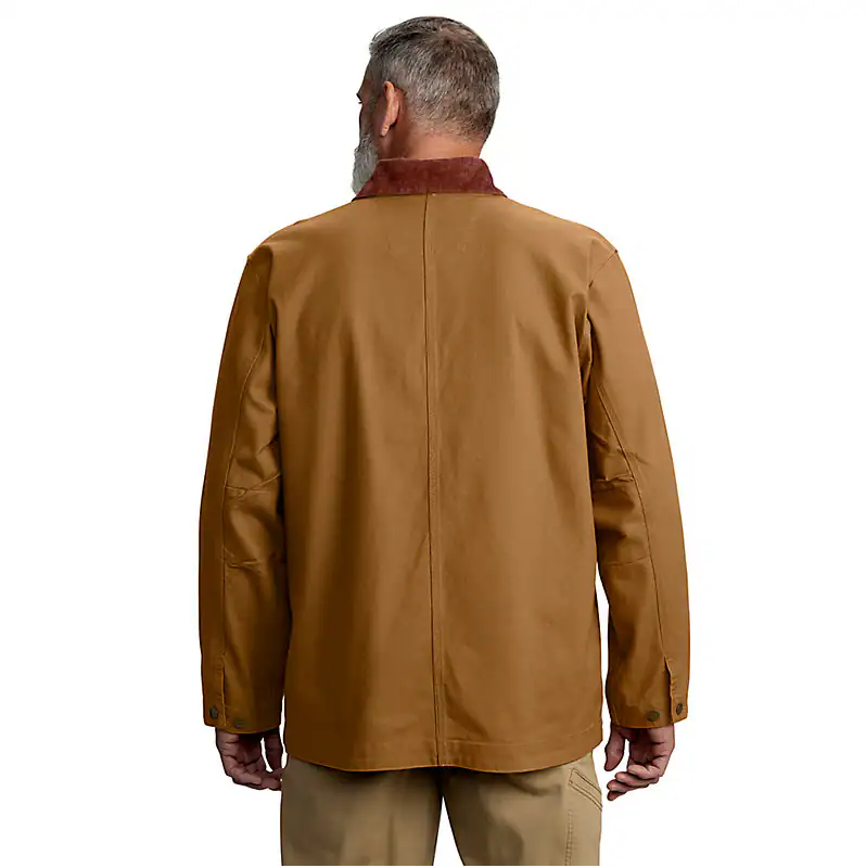 Men's Rugged Flex Duck Chore Coat | Carhartt Brown