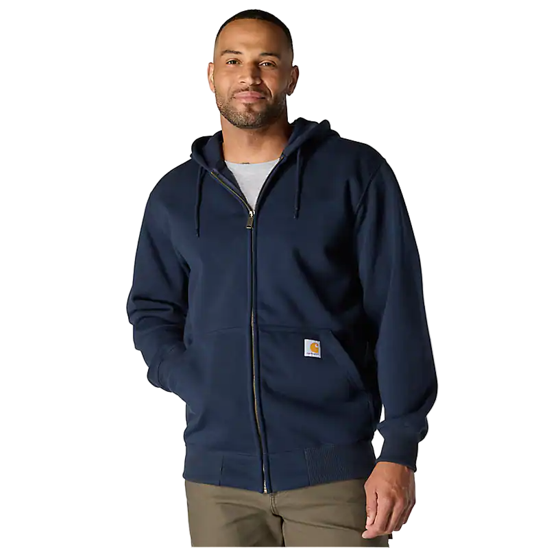 Paxton Heavyweight Full-Zip Sweatshirt | New Navy