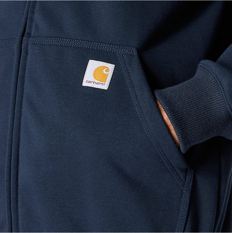 Paxton Heavyweight Full-Zip Sweatshirt | New Navy