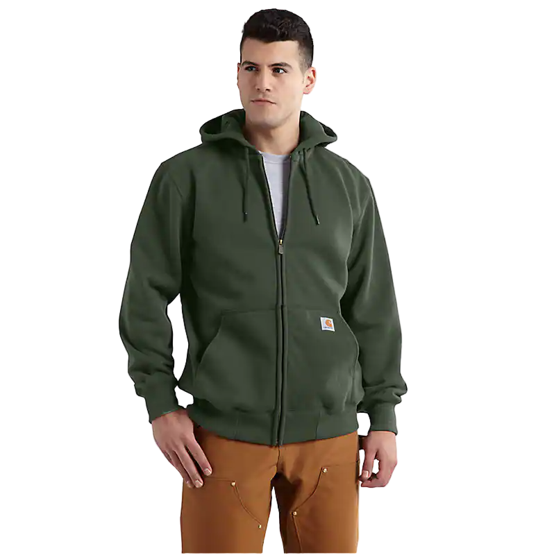 Paxton Heavyweight Full-Zip Sweatshirt | Forestry Green