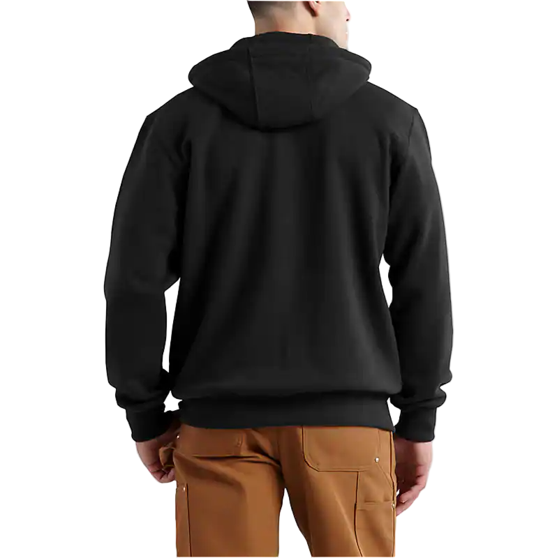 Paxton Heavyweight Full-Zip Sweatshirt | Black
