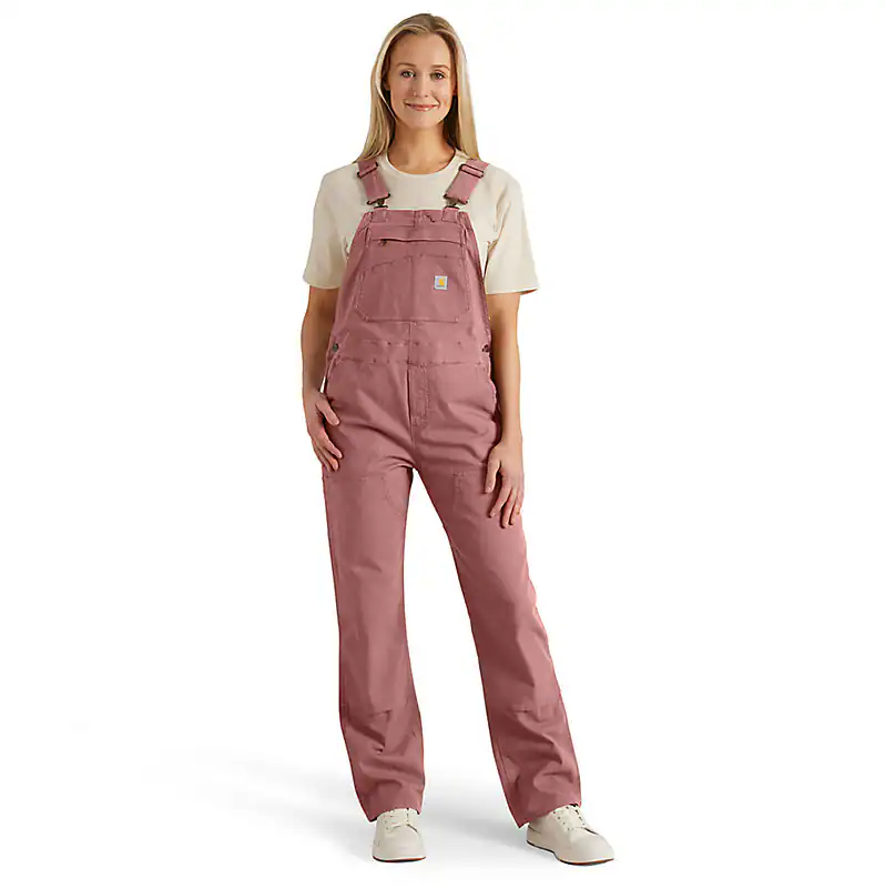 Women's Bib Overall | Rose