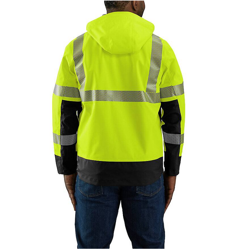 High-Visibility Storm Defender® Loose Fit Midweight Class 3 Jacket | Brite Lime