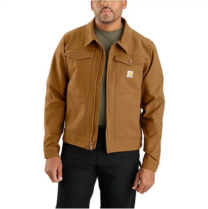 Rugged Flex® Duck Berwick Jacket | Carhartt Brown