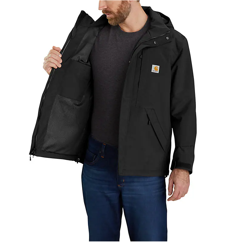 Men's Heavyweight Storm Defender Jacket | Black