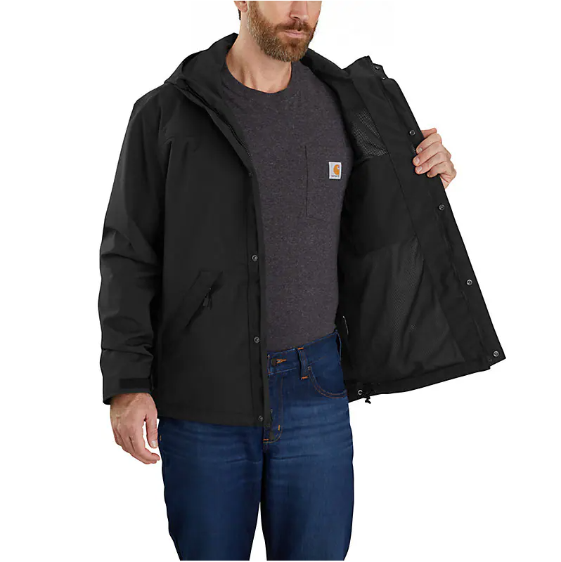 Men's Heavyweight Storm Defender Jacket | Black