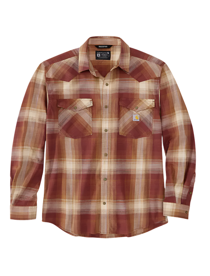 Men's Long Sleeve Montana Flex Shirt | Barnwood