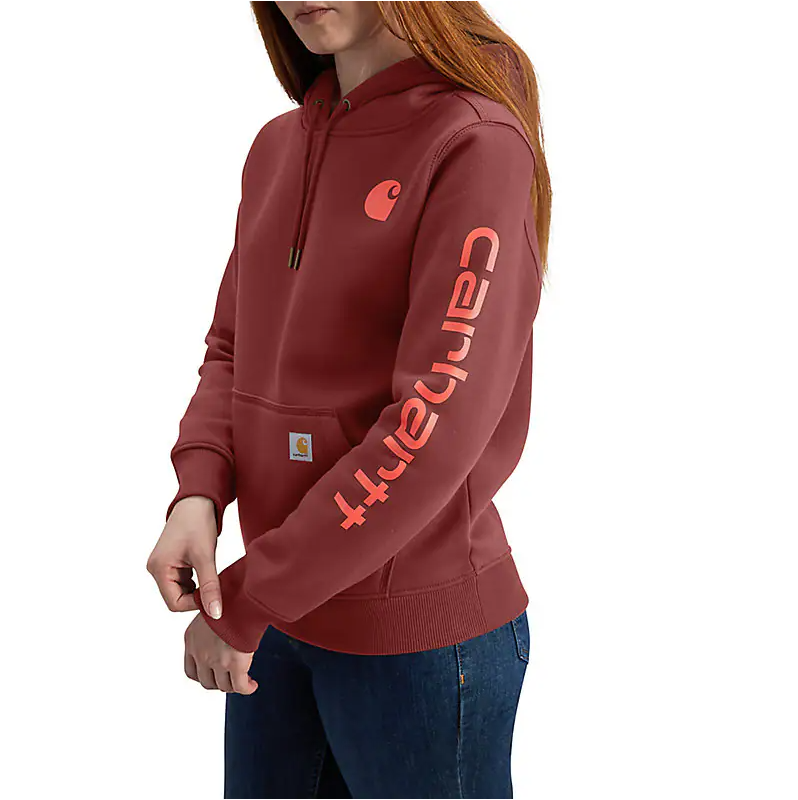 Women's Midweight Logo Sleeve Sweatshirt | Barnwood