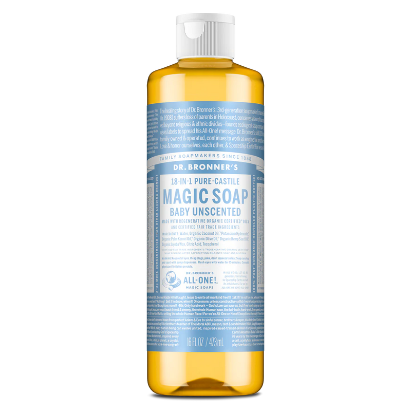 Baby Unscented Pure-Castile Magic Soap