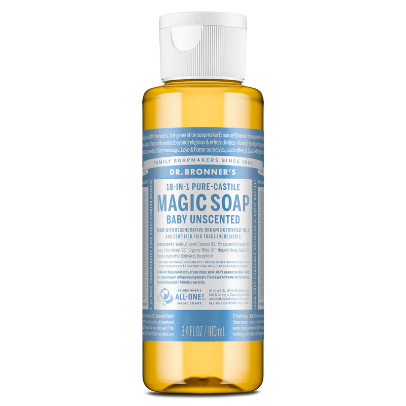 Baby Unscented Pure-Castile Magic Soap