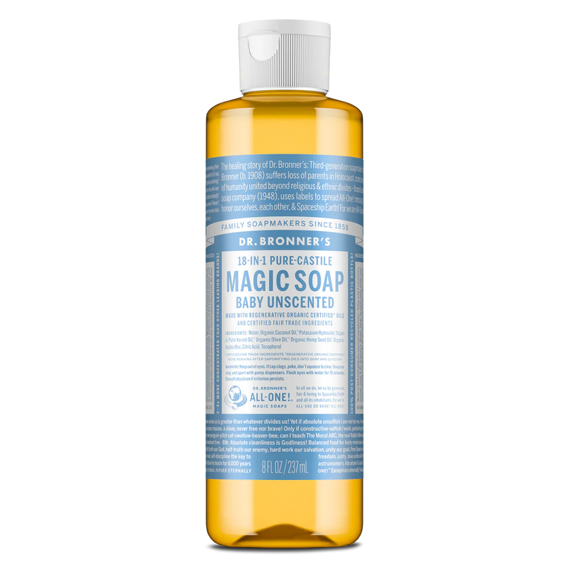 Baby Unscented Pure-Castile Magic Soap