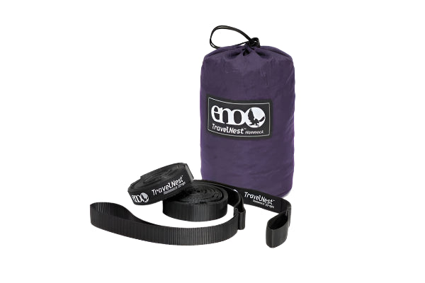 TravelNest Hammock + Straps Combo | Plum