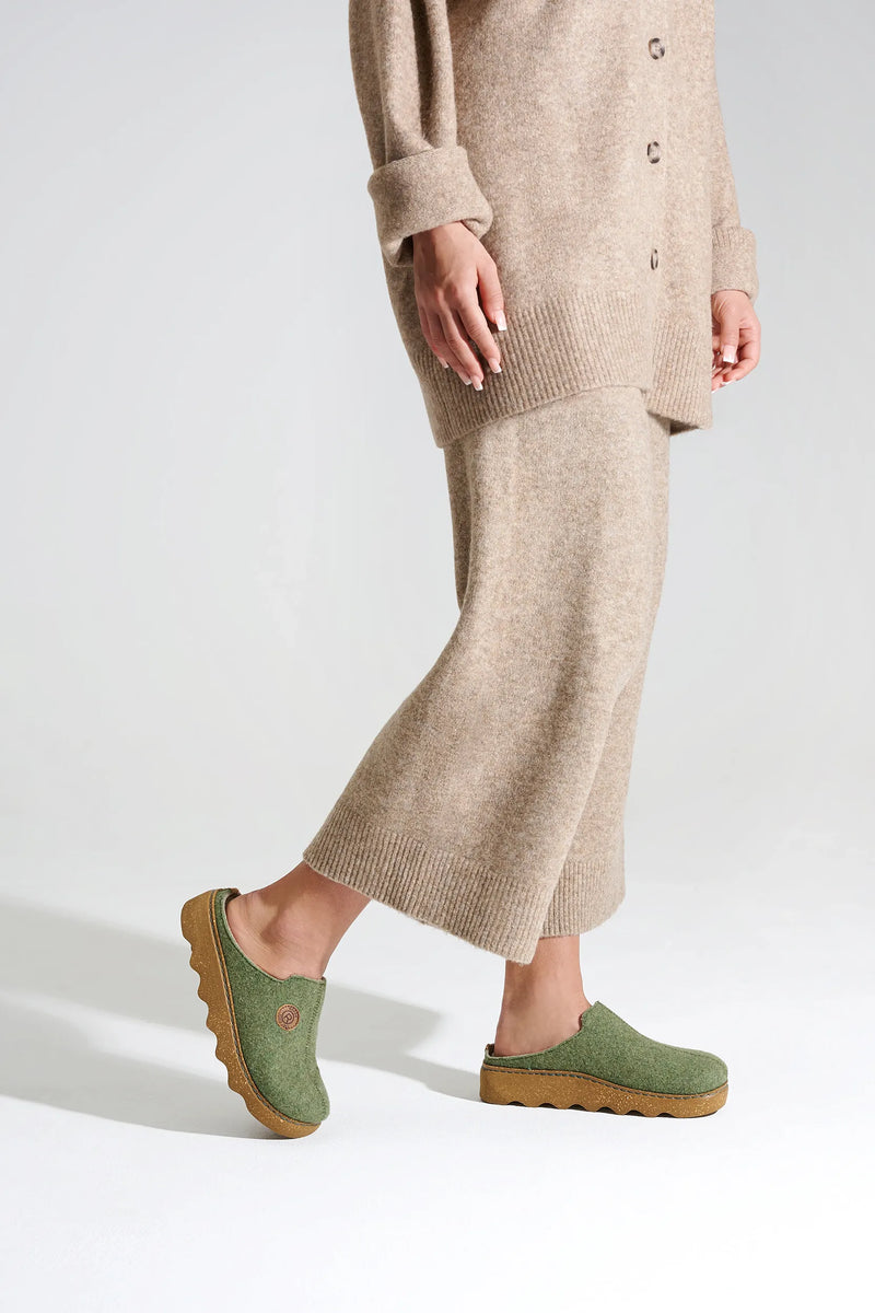 Women's Foggia D Slipper | Pesto