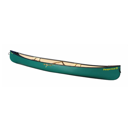 Teal canoe on a white background.