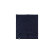 Navy blue neck gaiter on a white background