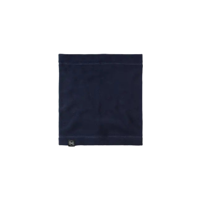 Navy blue neck gaiter on a white background