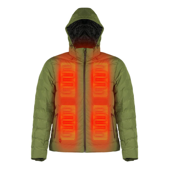 Men's Crest Heated Down Jacket