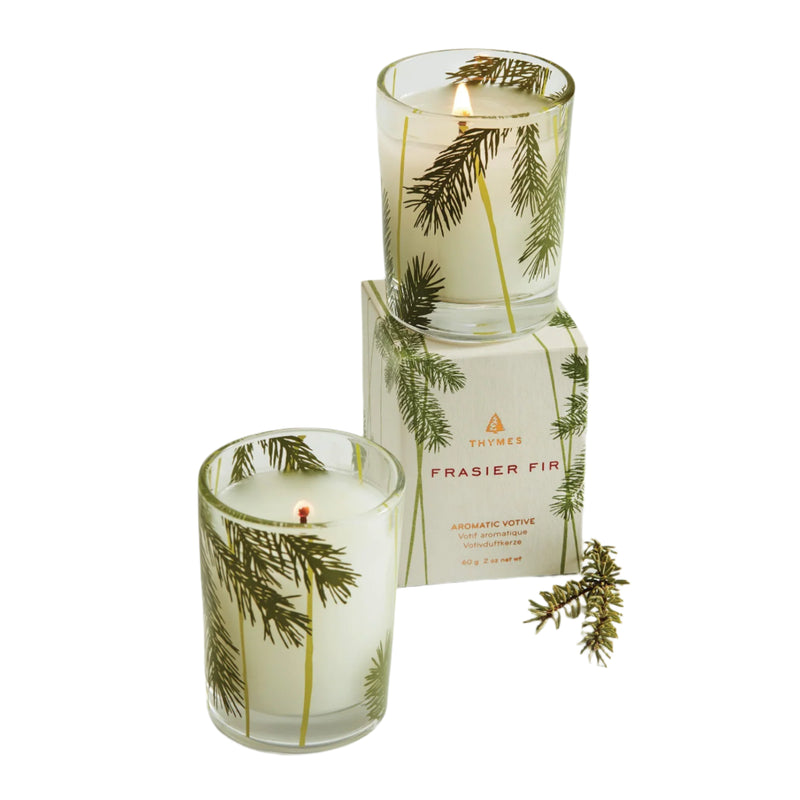 Frasier Fir Pine Needle Votive Candle