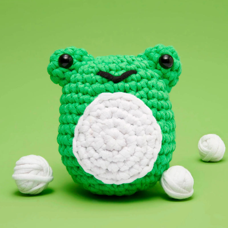 Henri the Frog Crochet Kit