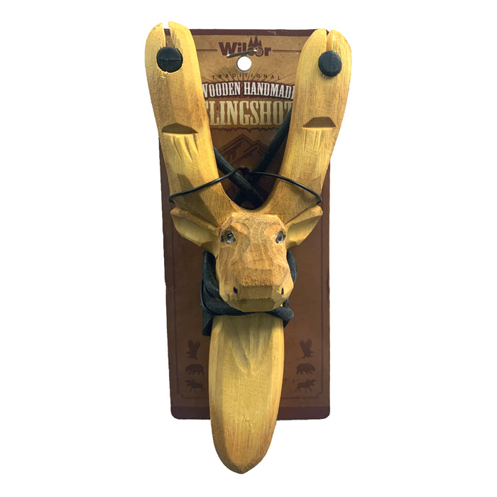 Assorted Wildlife Handmade Wood Slingshot