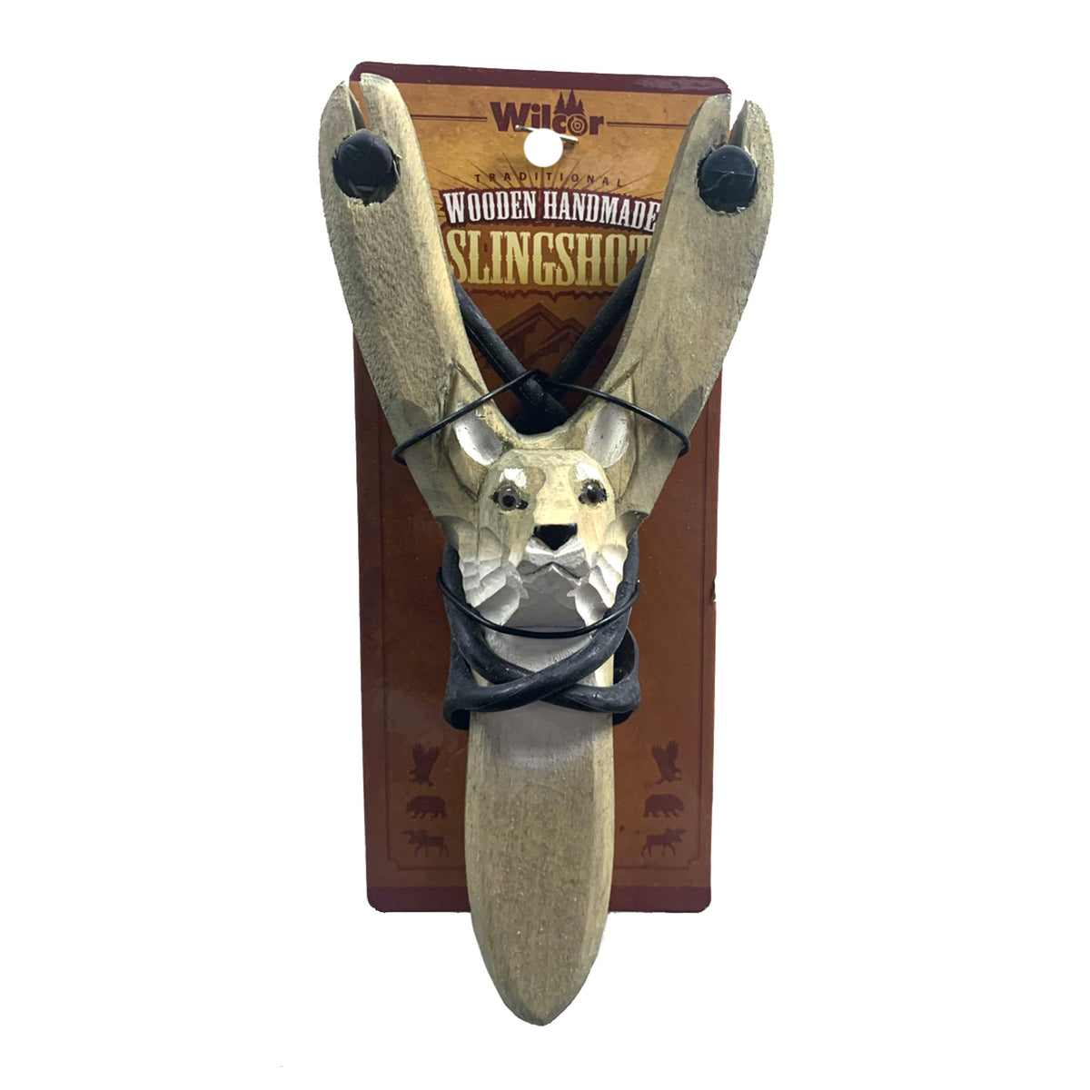 Assorted Wildlife Handmade Wood Slingshot — Kenco Outfitters