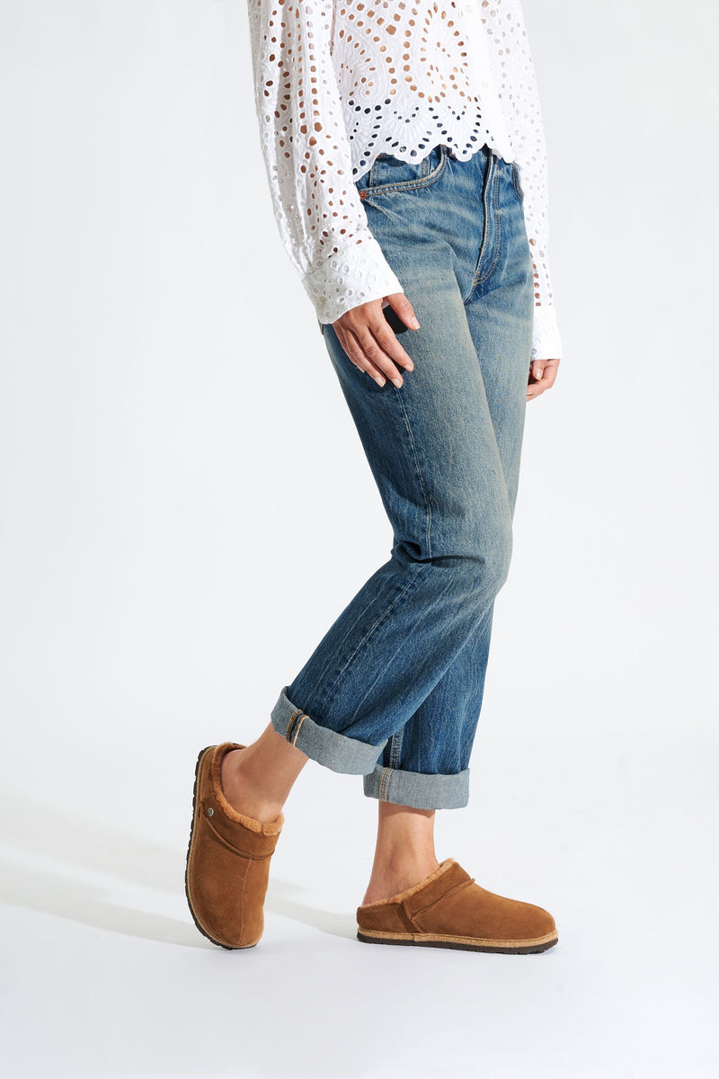 Women's Gardena Slipper | Cuoio