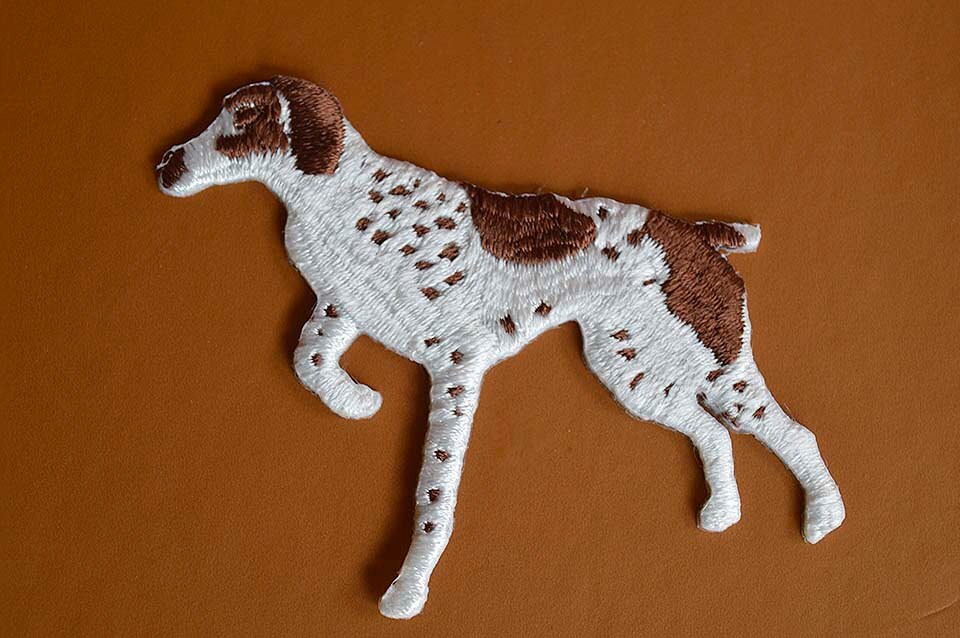 Pointer Embroidered Iron On Patch