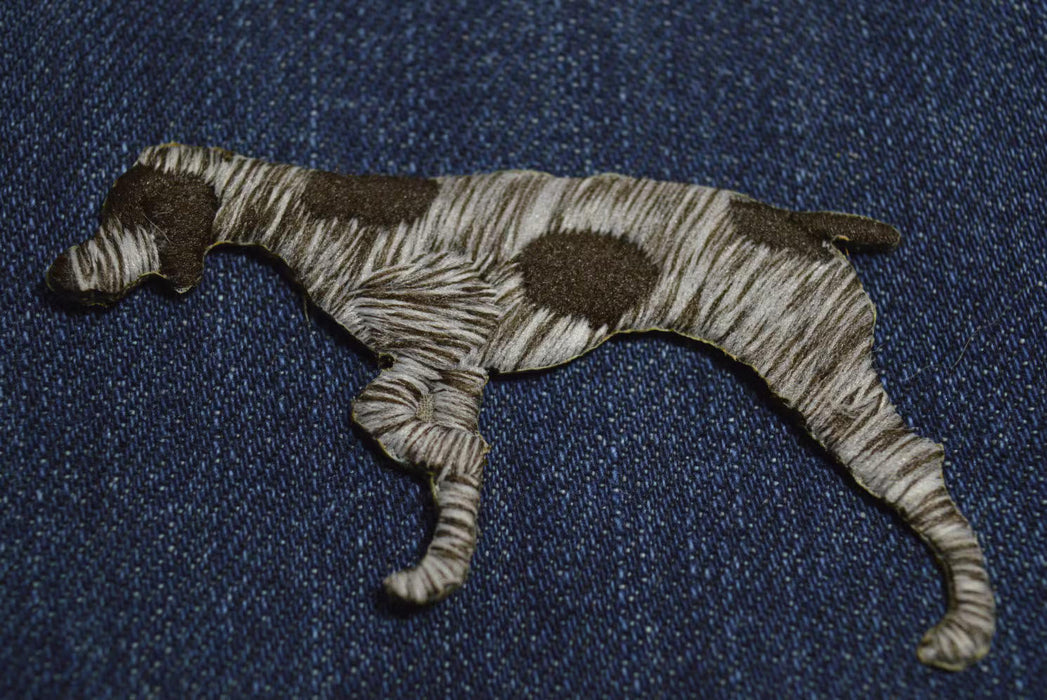 Pointer Embroidered Iron On Patch