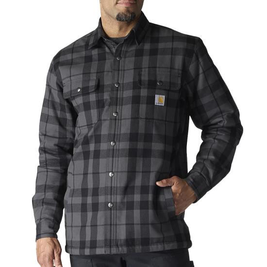 Hubbard Plaid Shirt Jac | Shadow