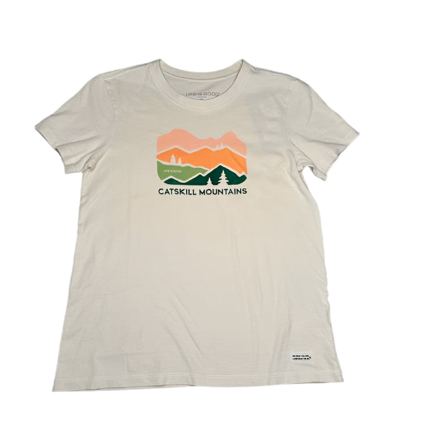 Women's Mountain Silhouette Catskill Mountains Crusher Tee