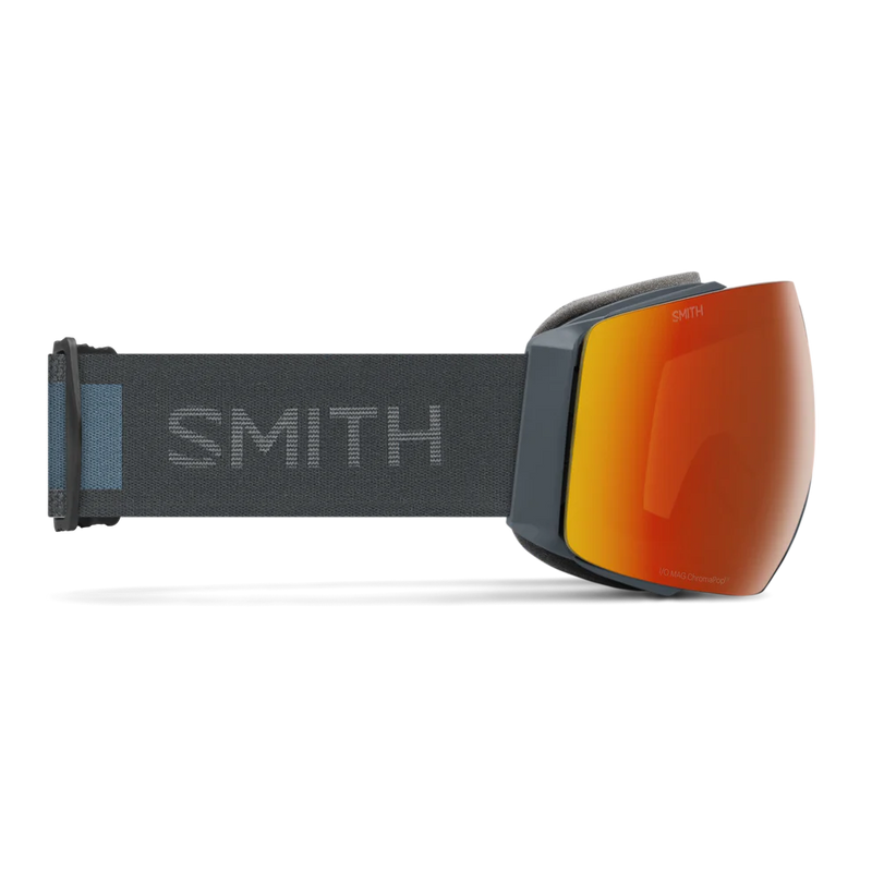 Smith goggles with orange lens on a white background