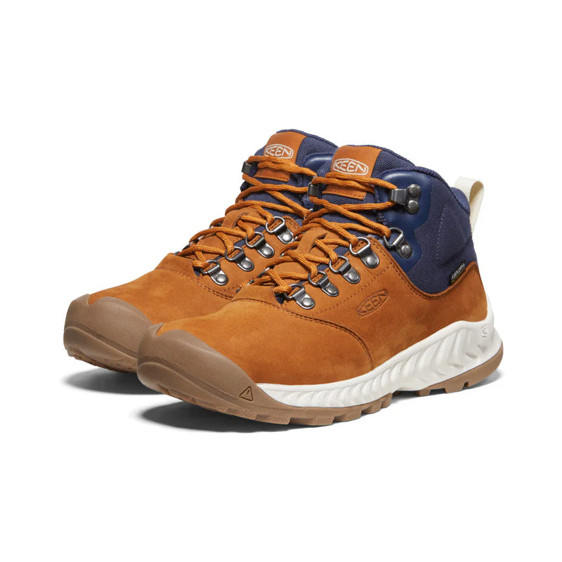 Women's NXIS Explorer Mid Waterproof Hiking Shoes | Keen Maple/Birch