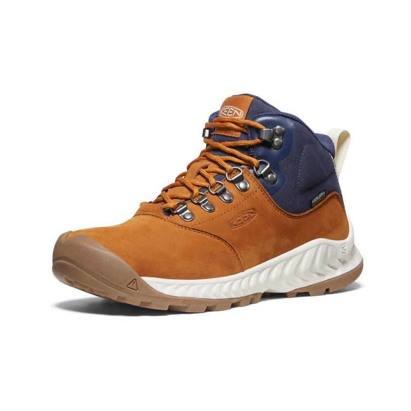 Women's NXIS Explorer Mid Waterproof Hiking Shoes | Keen Maple/Birch