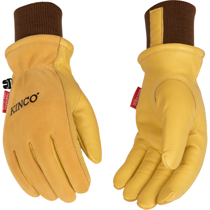 Kids' Lined Grain & Suede Leather Driver with Omni-Cuff™