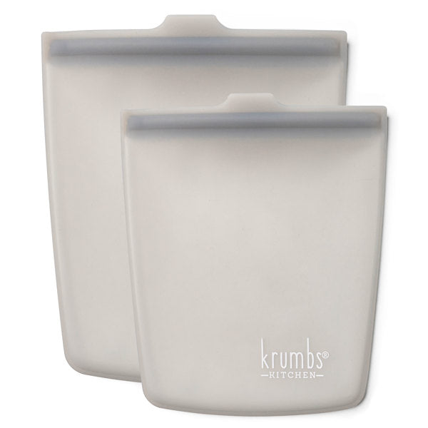 Silicone Snack Storage Bags 2-Pack