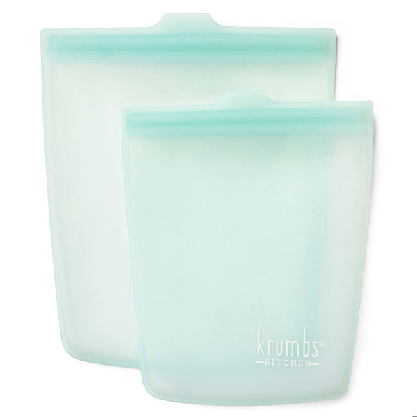 Silicone Snack Storage Bags 2-Pack