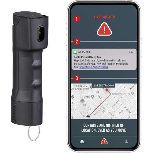 Smart 2.0 Pepper Spray with Emergency Location Alerts