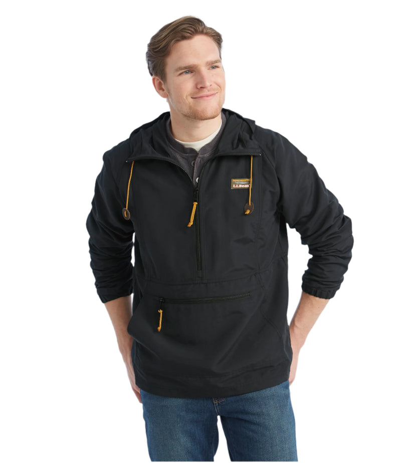 Men's Mountain Classic Anorak Black Front