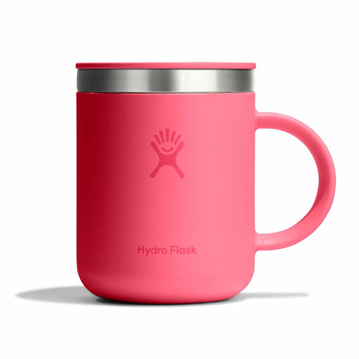 Pink Hydro Flask mug on a white background