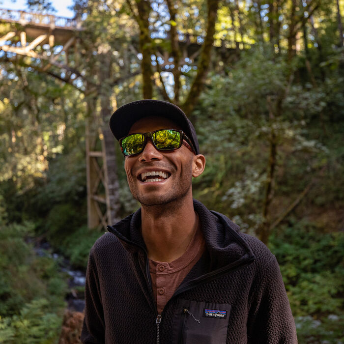 Mayor Sunglasses | Tortoise with Polarized Green Mirror Lenses